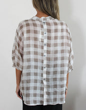 Load image into Gallery viewer, Check Shirt - Beige Check