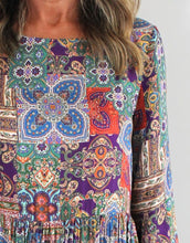 Load image into Gallery viewer, evie-dress-persia-print-womens-clothing-australia