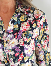 Load image into Gallery viewer, indigo-shirt-camelia-print-womens-clothing-australia
