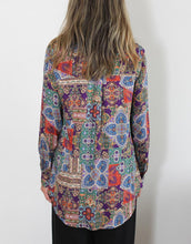 Load image into Gallery viewer, indigo-shirt-persia-print-womens-clothing-australia