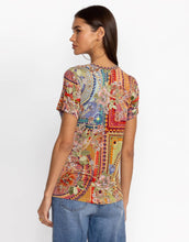 Load image into Gallery viewer, johnny-was-janie-short-sleeve-v-neck-tee-garden-mosaic-womens-clothing-australia