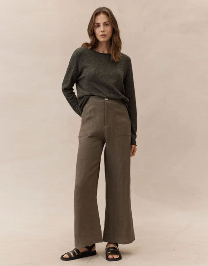 little lies linen top