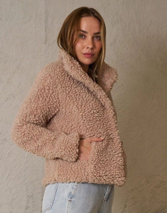 Fluffy Jacket - Beige