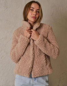 Fluffy Jacket - Beige