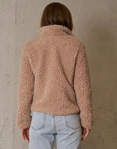 Fluffy Jacket - Beige