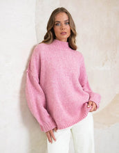 Load image into Gallery viewer, ebby-and-i-classic-sweater-pink-womens-clothing-australia