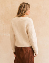 Load image into Gallery viewer, Ebby &amp; I Noir Cardigan - Pearl