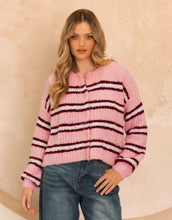 Load image into Gallery viewer, ebby-i-stripe-jumper-pink-womens-clothing-australia