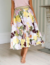 Load image into Gallery viewer, Frankies Odette Poly Satin Skirt - Botanical