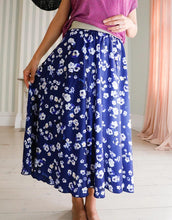 Load image into Gallery viewer, Frankies Odette Poly Satin Skirt - Petals