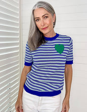 Load image into Gallery viewer, Frankies Sailor Tee - Green Heart