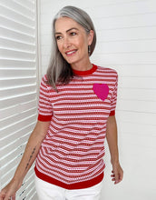 Load image into Gallery viewer, Frankies Sailor Tee - Pink Heart