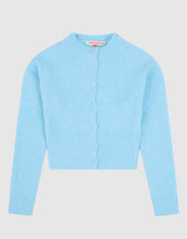 Load image into Gallery viewer, Fluffy Knit Cardigan - Blue