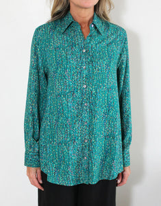indigo-shirt-green-fleurs-womens-clothing-australia