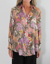 Load image into Gallery viewer, indigo-shirt-mt-fuji-pink-womens-clothing-australia