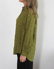 Load image into Gallery viewer, indigo-shirt-olive-fleurs-womens-clothing-australia