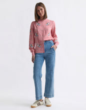 Load image into Gallery viewer, kireina-embroidered-shirt-pink-womens-clothing-australia
