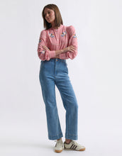 Load image into Gallery viewer, kireina-embroidered-shirt-pink-womens-clothing-australia