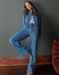 Kireina 'Farrah' Jean - 90's Blue Wash