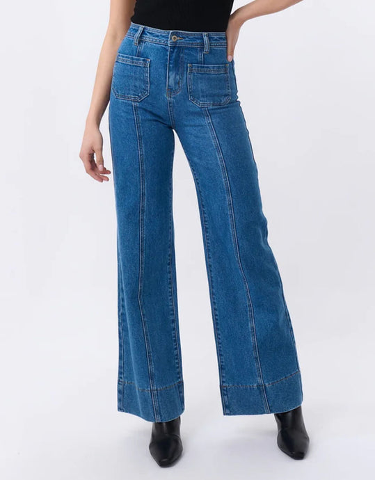 Kireina 'Farrah' Jean - 90's Blue Wash