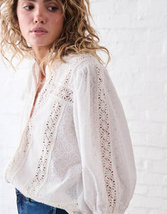 Kireina 'Isabella' Shirt - White