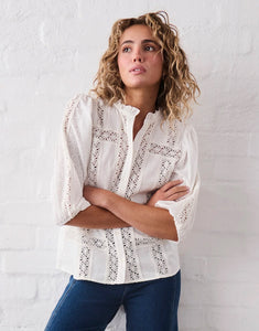 Kireina 'Isabella' Shirt - White