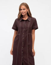 Load image into Gallery viewer, label-of-love-chocolate-midi-dress-womens-clothing