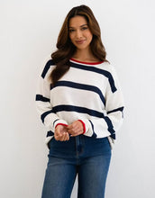 Load image into Gallery viewer, label-of-love-french-stripe-sweater-womens-clothing-australia