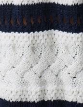 Load image into Gallery viewer, Little Lies Arty Sweater - Navy Stripe