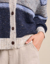 Load image into Gallery viewer, Little Lies Ellery Cardigan - Navy/Grey