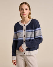 Load image into Gallery viewer, Little Lies Ellery Cardigan - Navy/Grey
