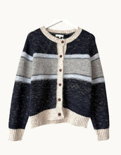 Load image into Gallery viewer, Little Lies Ellery Cardigan - Navy/Grey