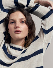 Load image into Gallery viewer, little-lies-ivy-stripe-knit-navy-natural-womens-clothing-australia