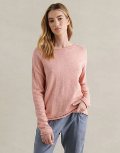 Little Lies Nellie Knit Top - Peach