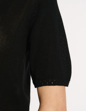 Load image into Gallery viewer, Little Lies Olivia Trim Tee - Black