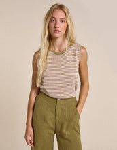 Load image into Gallery viewer, Little Lies Spring Knit Tank - Pink/Olive Stripe