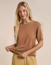 Load image into Gallery viewer, little-lies-spring-knit-tee-rust-womens-clothing