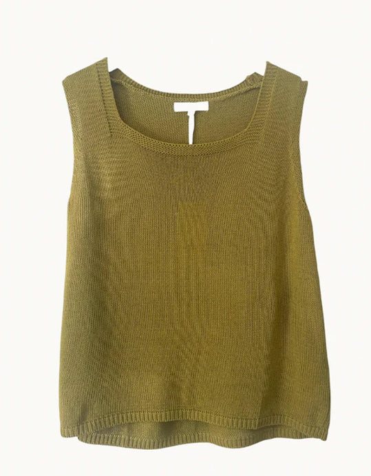 little-lies-square-neck-tank-moss-womens-clothing-australia