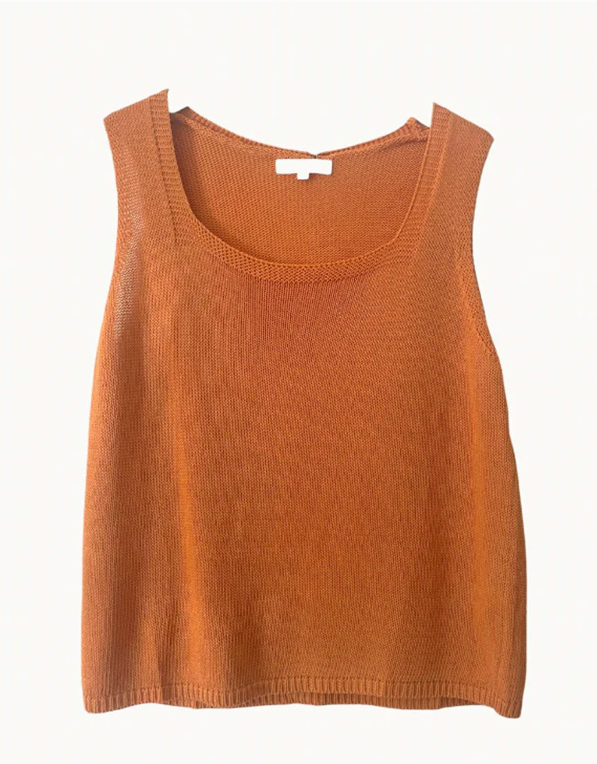 little-lies-square-neck-tank-orange-womens-clothing-australia