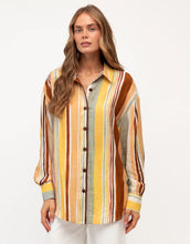 Load image into Gallery viewer, Paper Heart Lila Stripe Shirt
