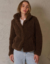 Load image into Gallery viewer, Fluffy Bailey Jacket - Chocolate