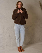 Load image into Gallery viewer, Fluffy Bailey Jacket - Chocolate