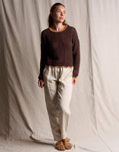 Load image into Gallery viewer, VL Mina Knit Top - Chocolate