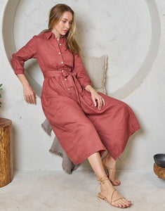 VL Myra Dress - Rust