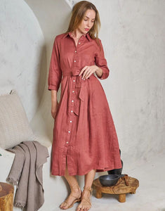 VL Myra Dress - Rust