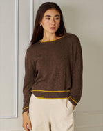 VL Nadia Knit Top - Chocolate