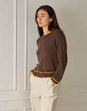 Load image into Gallery viewer, VL Nadia Knit Top - Chocolate