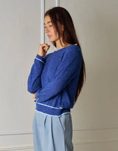 Load image into Gallery viewer, VL Nadia Knit Top - Cobalt