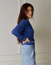Load image into Gallery viewer, VL Nadia Knit Top - Cobalt