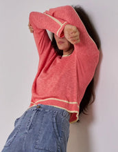 Load image into Gallery viewer, VL Nadia Knit Top - Coral